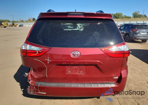 2018 Toyota Sienna Xle из США, поврежденный, VIN 5TDYZ3DC2JS916482